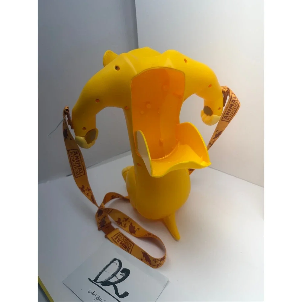 Disney Lion‎ King Simba Popcorn Bucket w/ Lanyard - Animal Kingdom